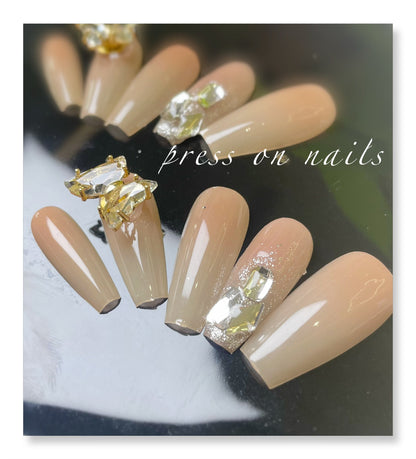 Lucky Butterfly Press-On Nails