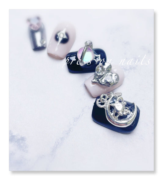 Lunar Starlight Press-On Nails