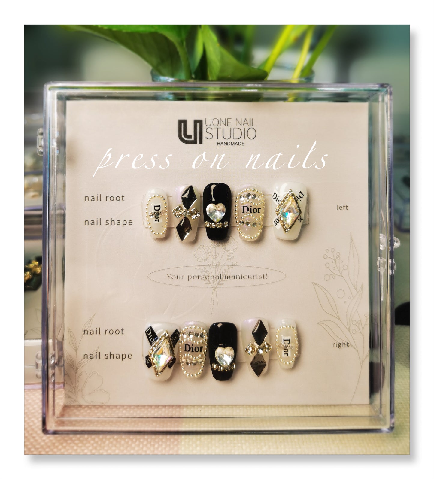 Signature Miniature Press-On Nails